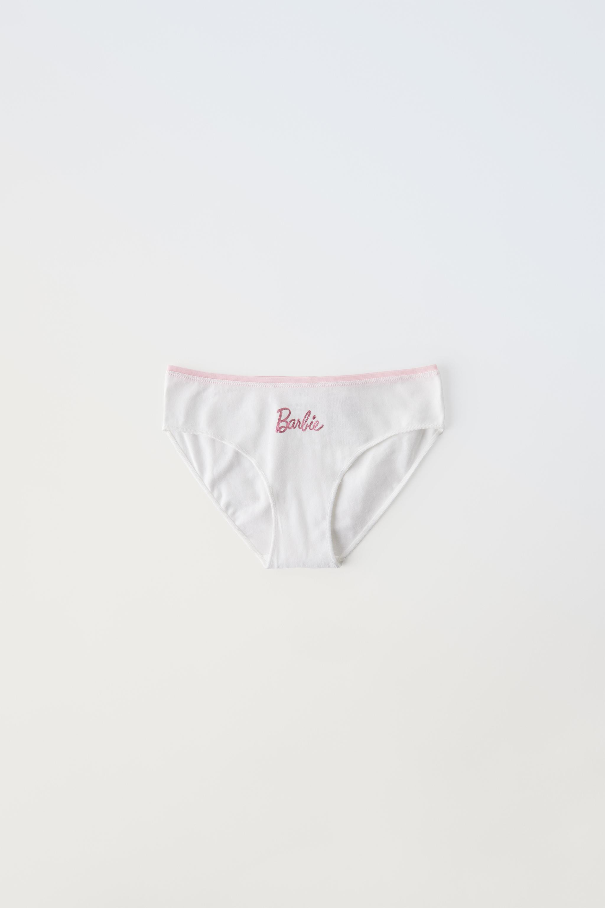 BNIP undies BARBIE DOLLS Briefs girls knickers panties underwear 100%  cotton 