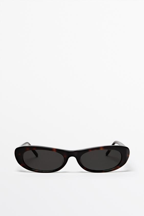 Zara Rectangular sunglasses - Brown - Image 0