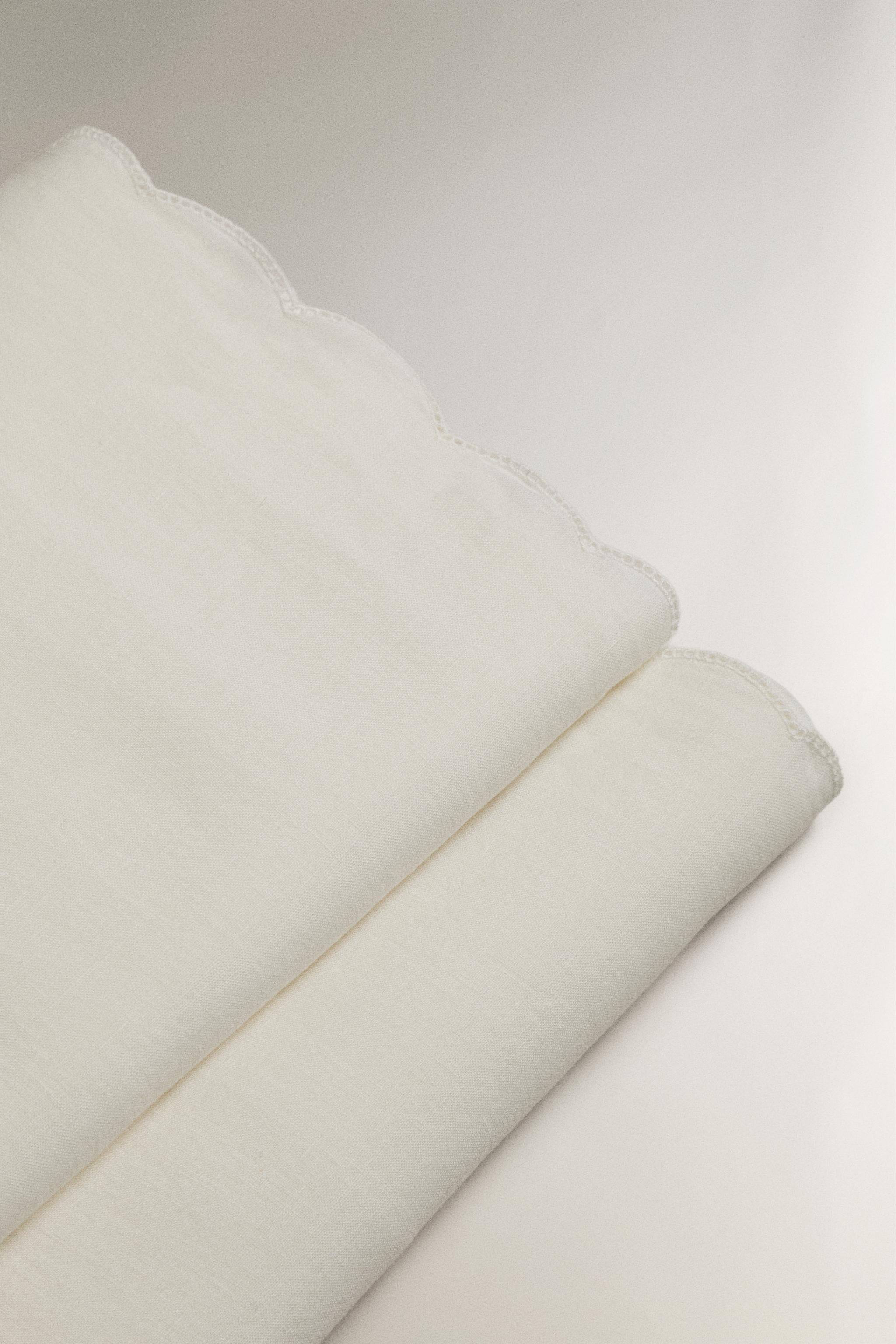 FADED LINEN FLAT SHEET