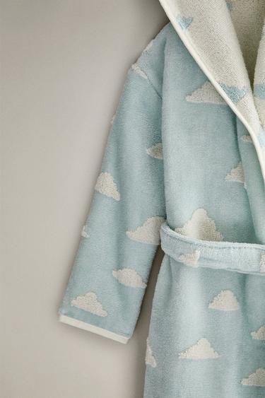 PEIGNOIR ENFANT VELOUR NUAGES TOY STORY ©DISNEY/PIXAR - Bleu clair de Zara - Image 2