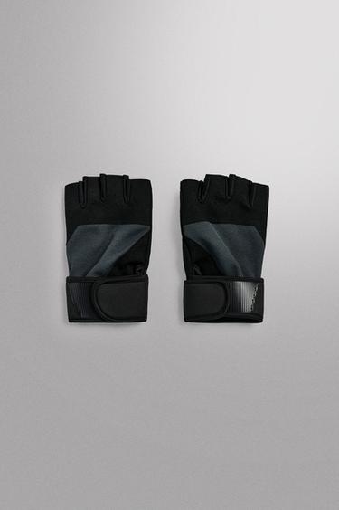 قفازات تدريب بدون أصابع - أسود الخاص بـ Zara