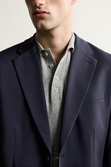 COMFORT SLIM FIT SUIT BLAZER — navy 2