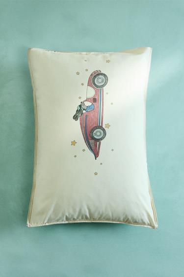 CHILDREN'S RACER DOG PILLOWCASE - Multicoloured by Zara - Image 6