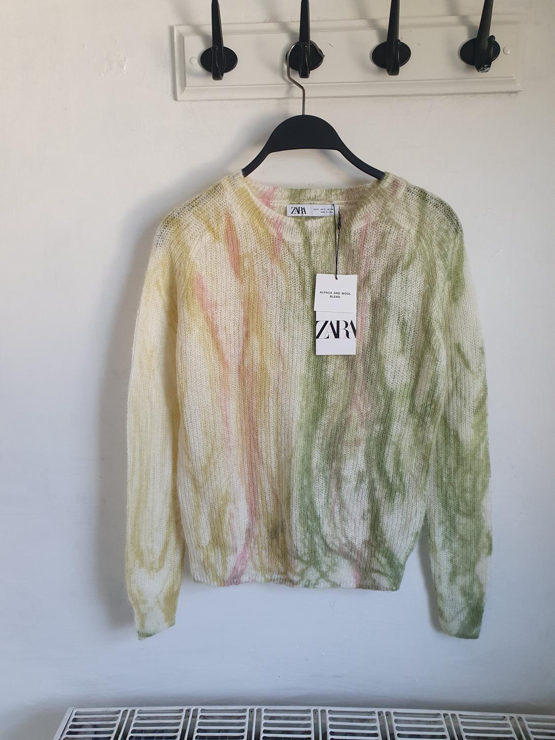 ALPACA AND WOOL BLEND TIE-DYE KNIT SWEATER - Image 2