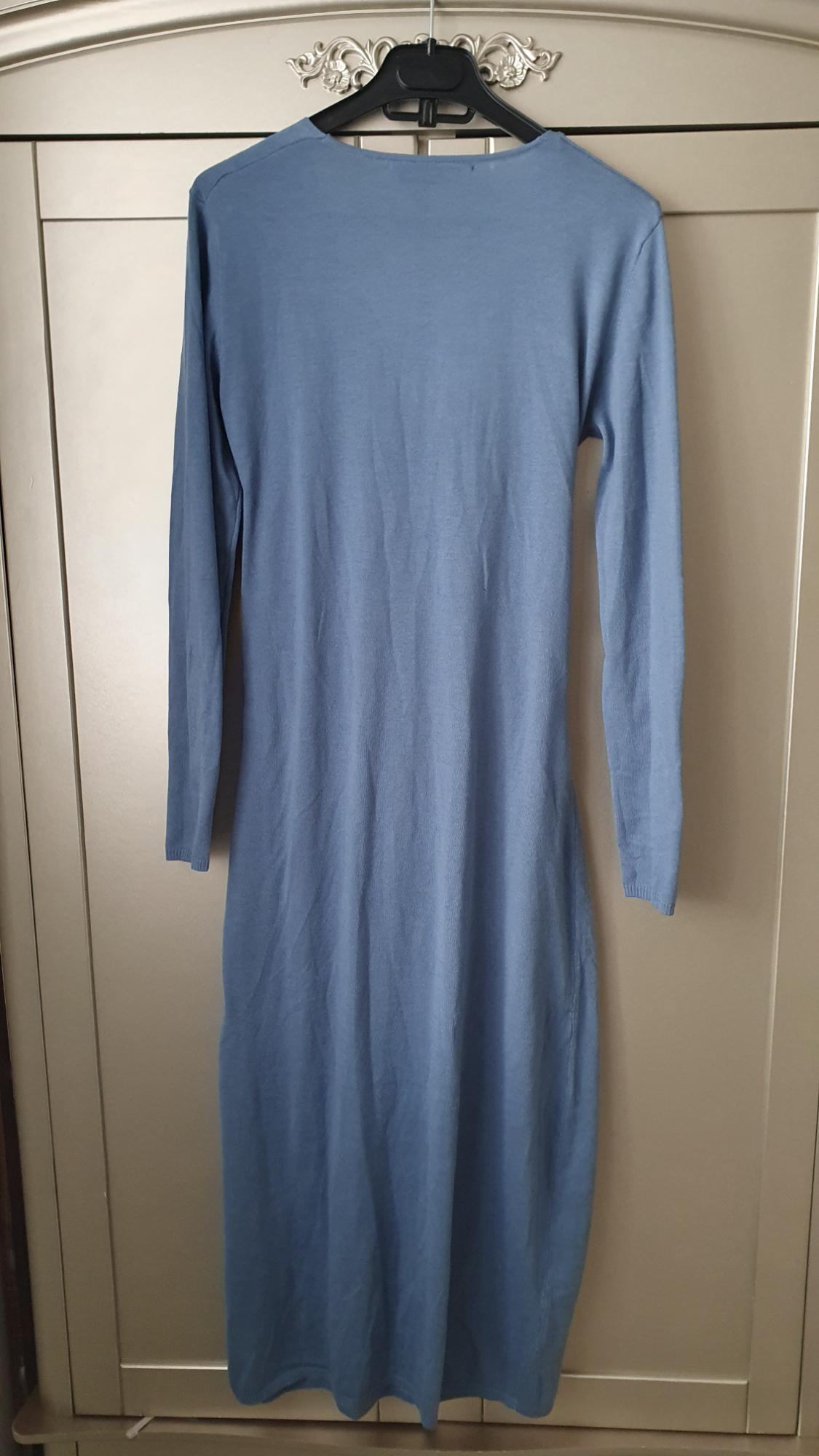 KNIT WRAP DRESS - Image 2