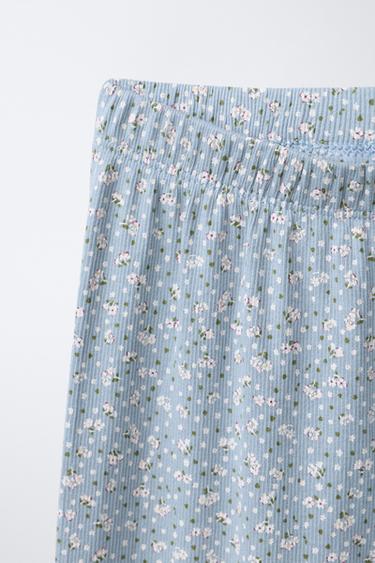 6-14 ANS/ PYJAMA À NŒUD EFFET FOURRURE - Bleu clair de Zara - Image 6