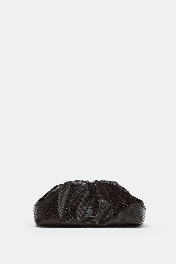 ANIMAL PRINT ENVELOPE BAG - Brown by Zara - Image 0