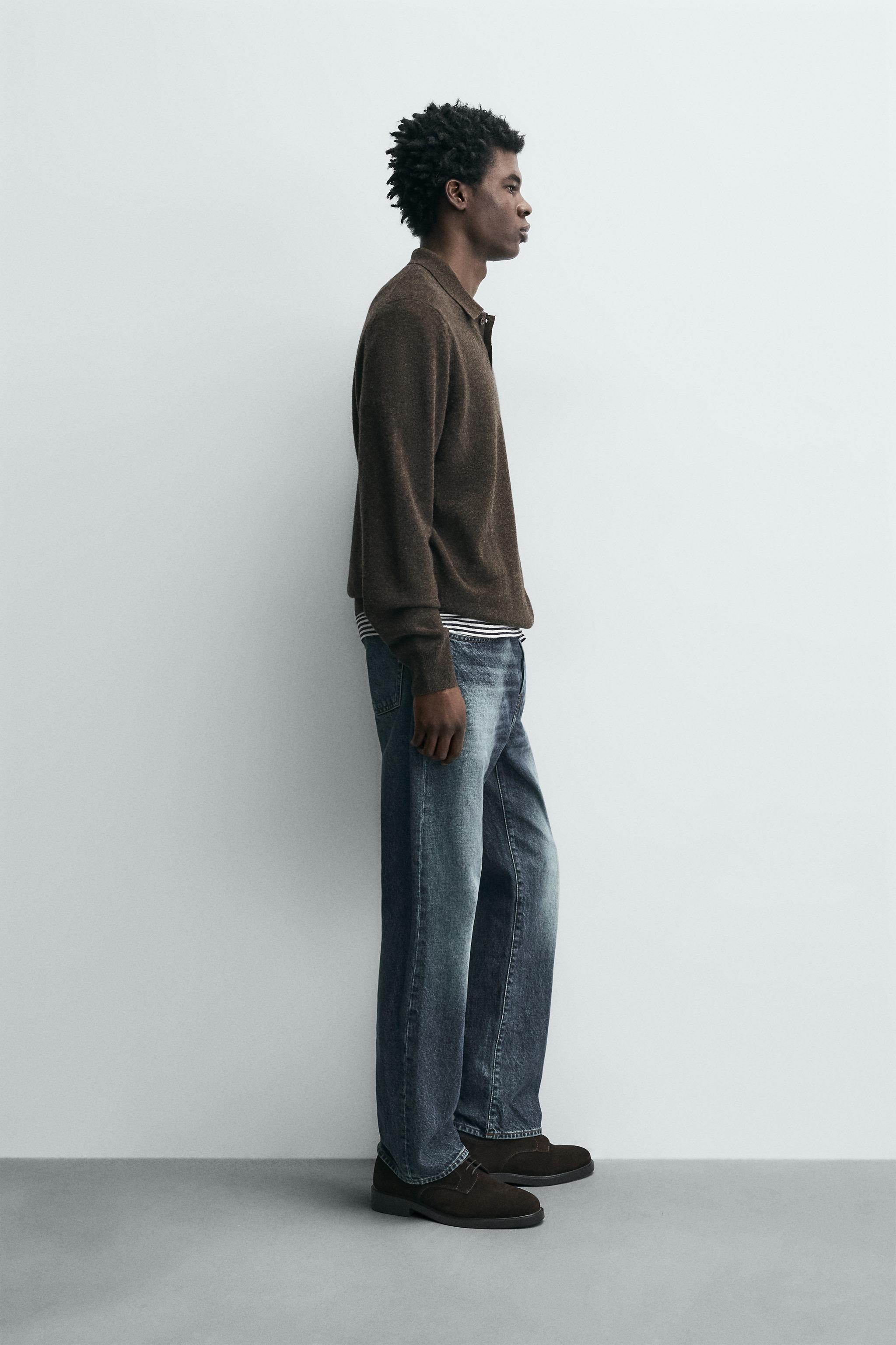 REGULAR FIT WOOL BLEND KNIT POLO SHIRT