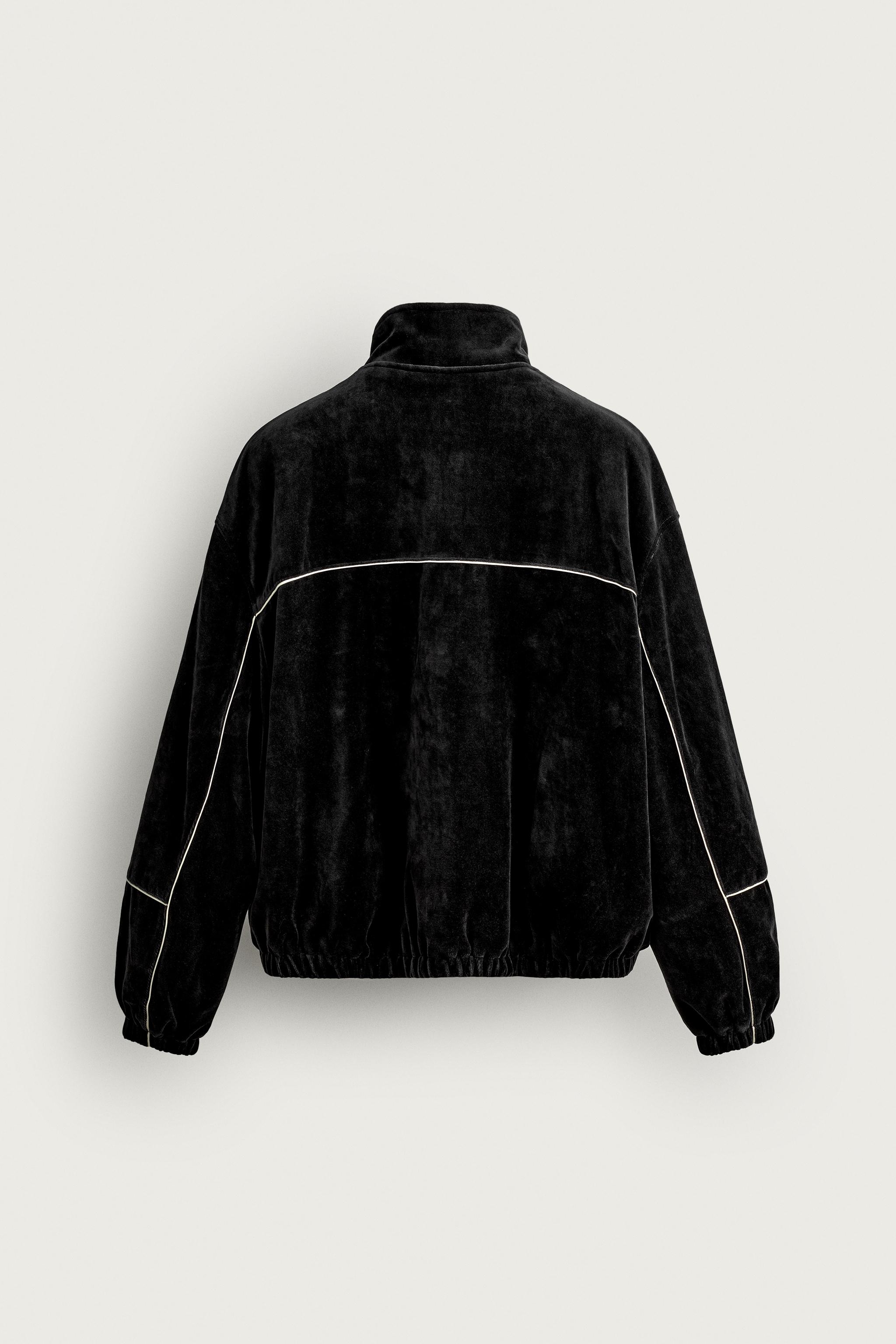 RETRO VELOUR TRACK JACKET