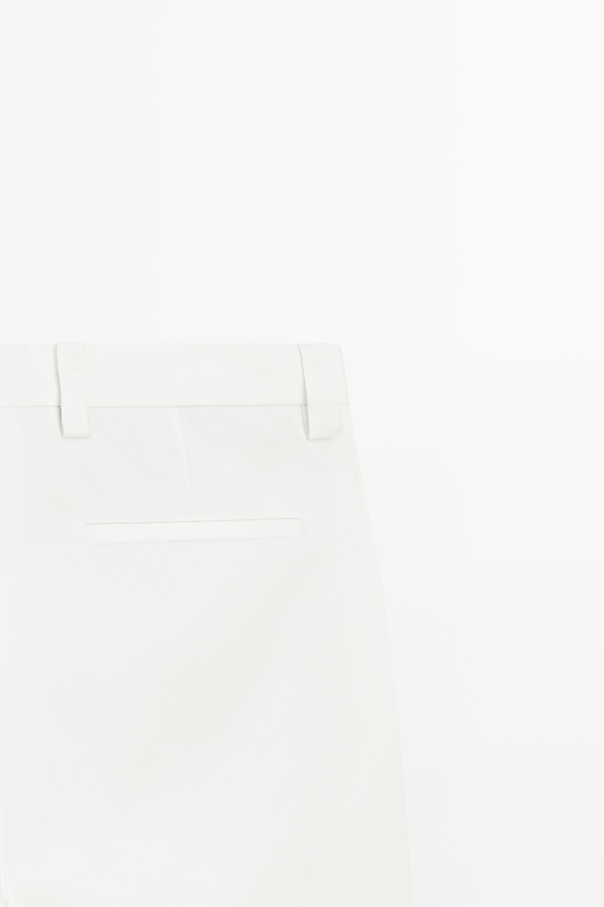 Cotton blend pants