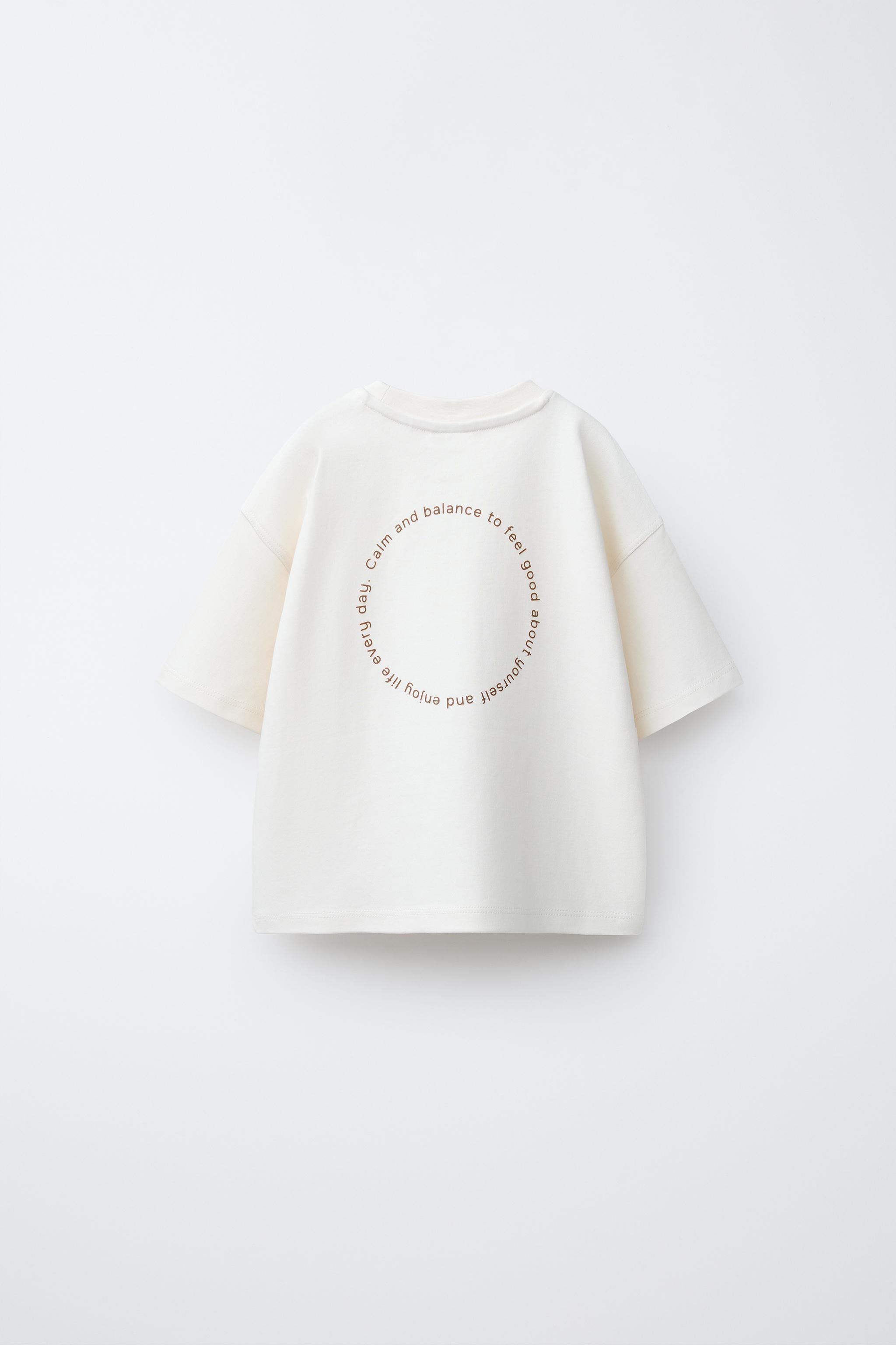 INTERLOCK TEXT T-SHIRT