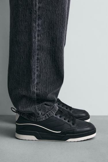 Zara 籃球運動鞋 - 黑色 - 圖片 0