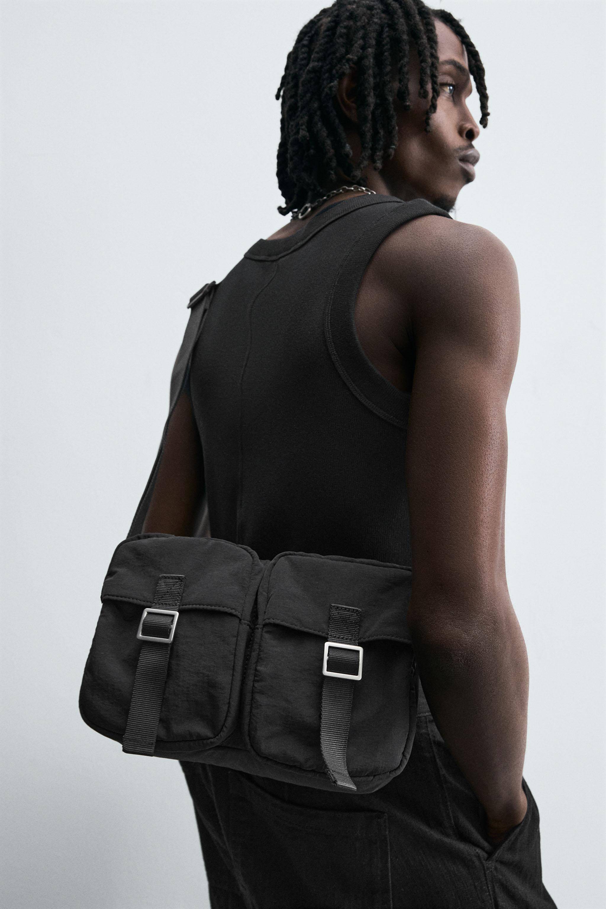 テクニカルクロスボディバッグ - ブラック | ZARA Japan / 日本