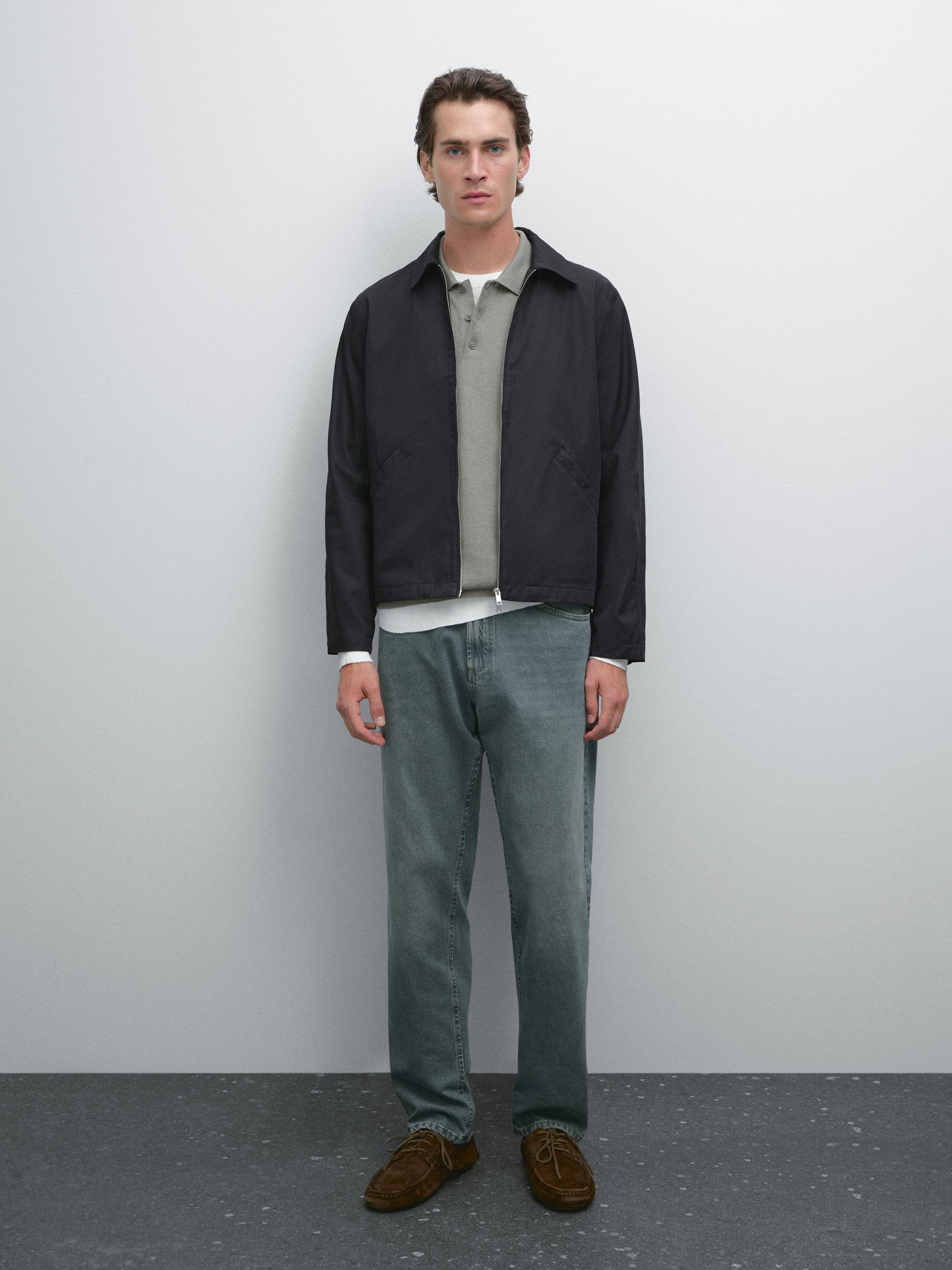 Water-repellent 100% cotton jacket