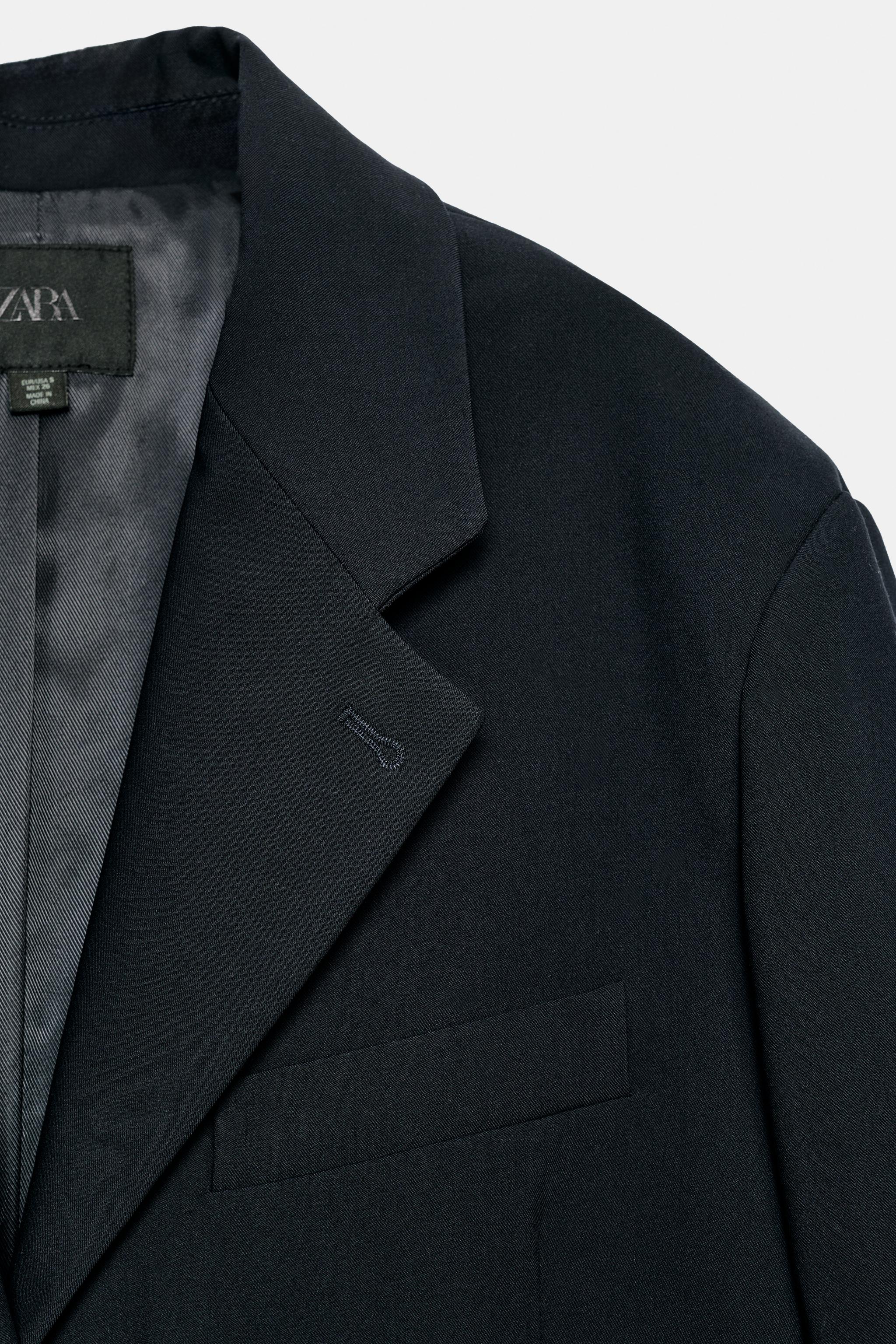 OVERSIZE BLAZER WITH SHOULDER PADS
