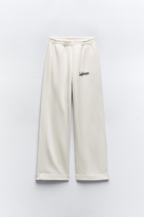 CALÇA JOGGER ACETINADA - Caqui