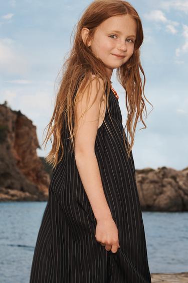 LIMITED EDITION PINSTRIPE DRESS - Black / White by Zara - Image 3