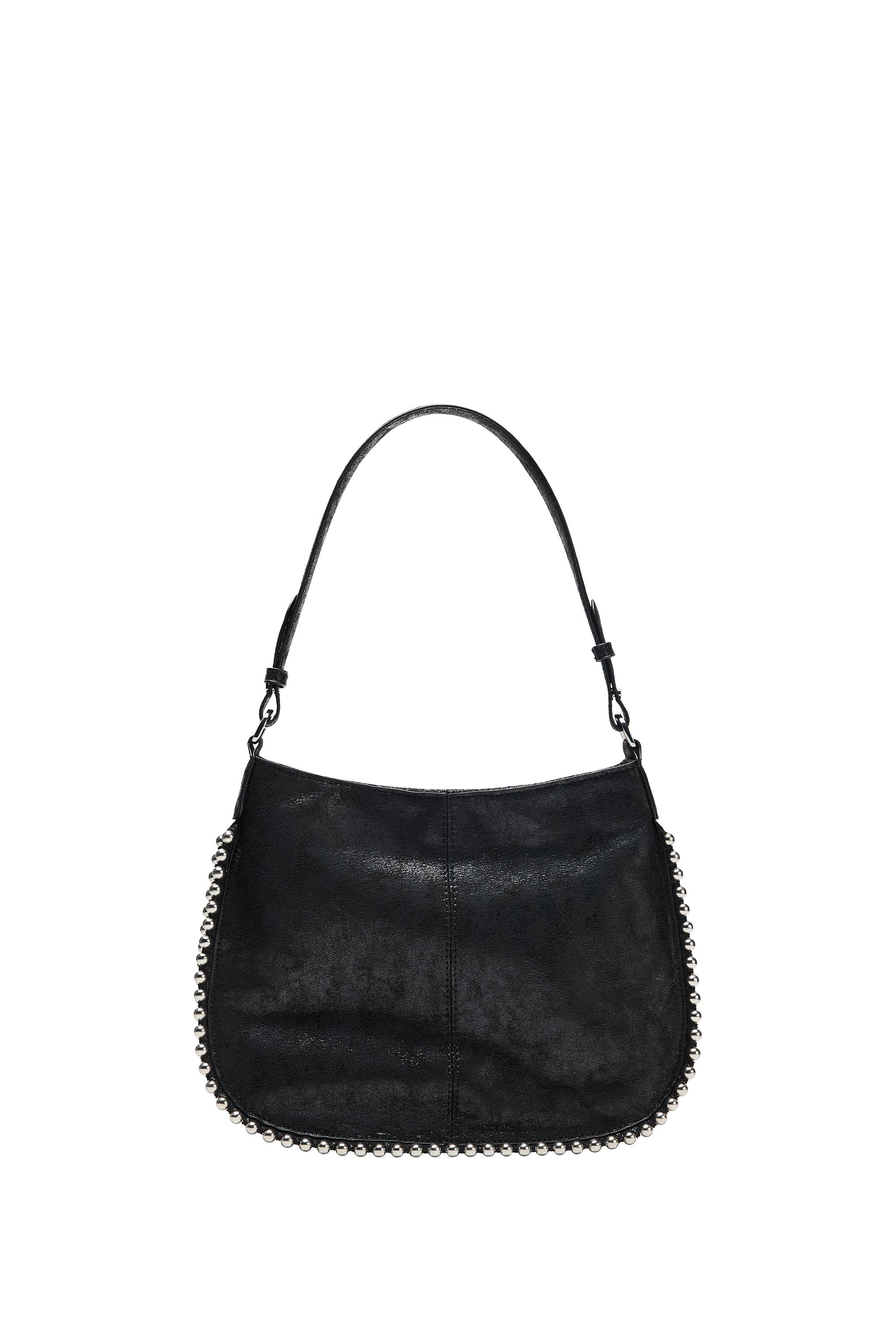 メタルアプリケ付きショルダーバッグ - ブラック | ZARA Japan / 日本
