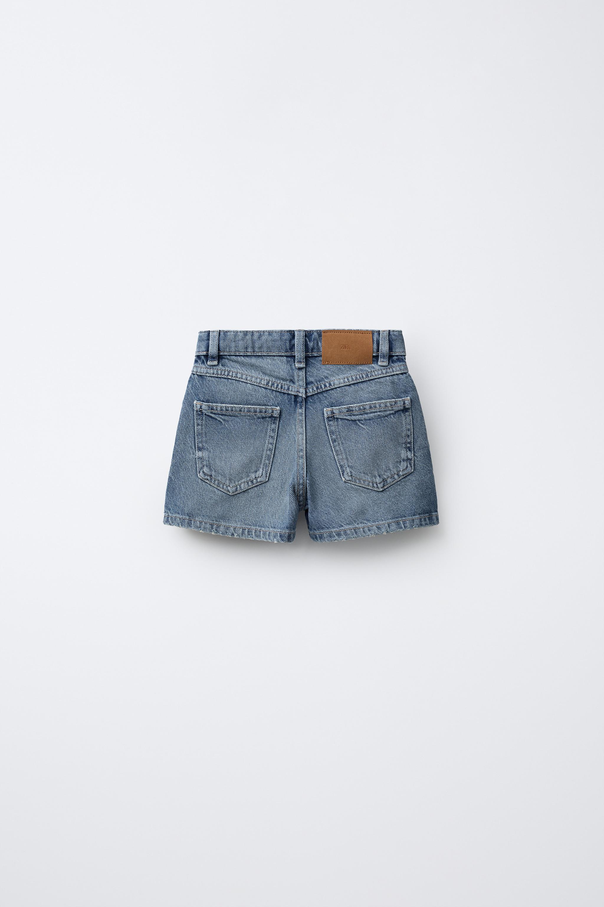 JUPE-SHORT EN DENIM