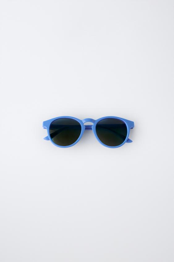 THIN RESIN SUNGLASSES - Light blue by Zara - Image 0