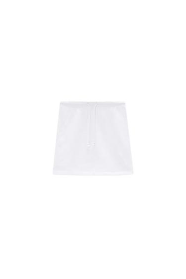 MINI SKIRT WITH CORDS