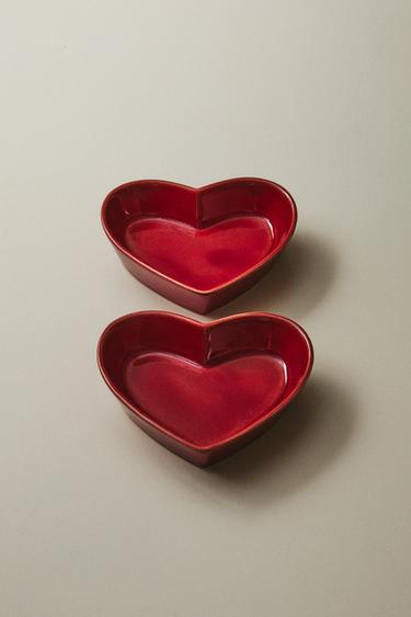 LOT MINI BOL CŒUR (LOT DE 2) - Rouges de Zara