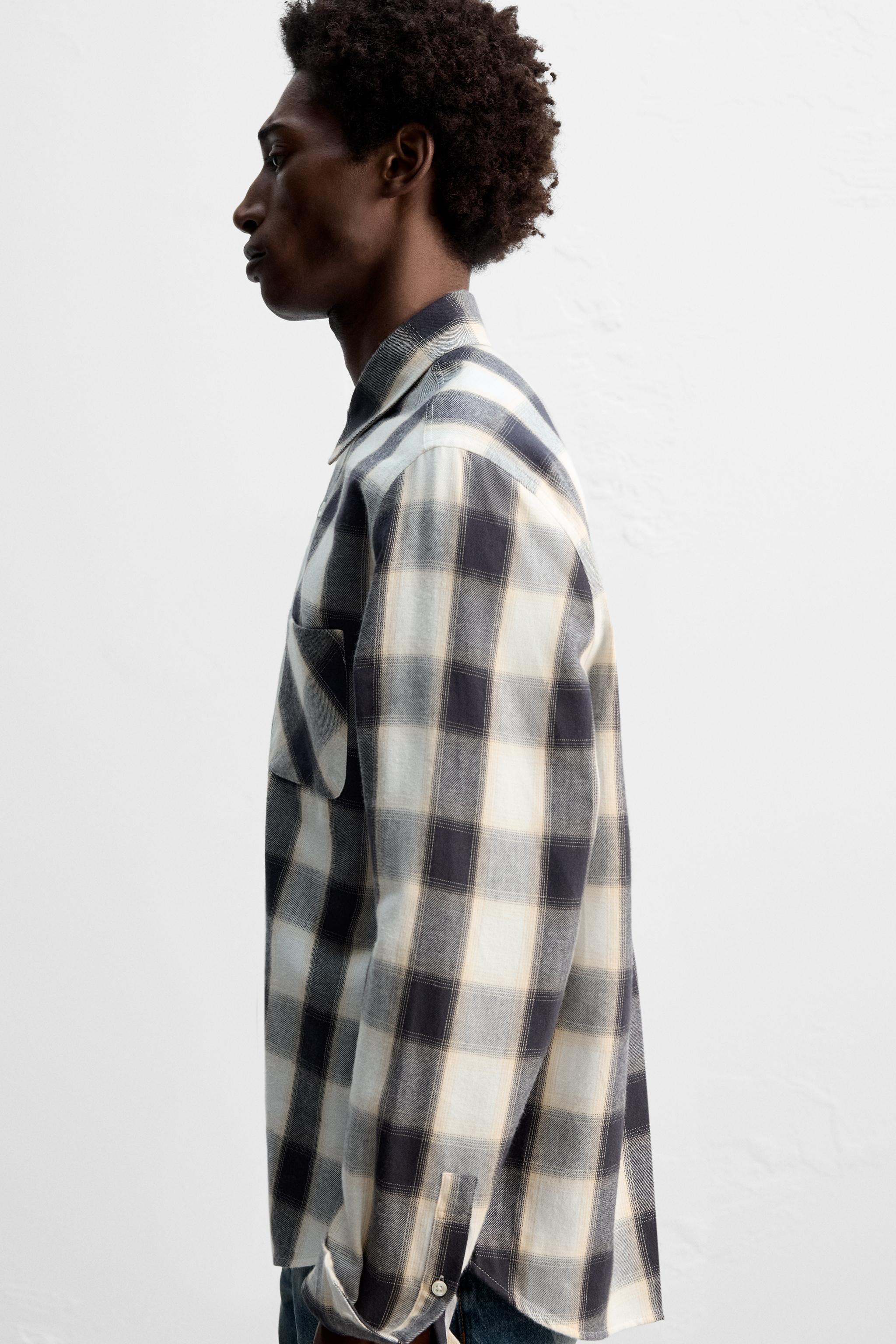 ERL チェックシャツ ERL Checked Shirt | Neutrals | FARFETCH