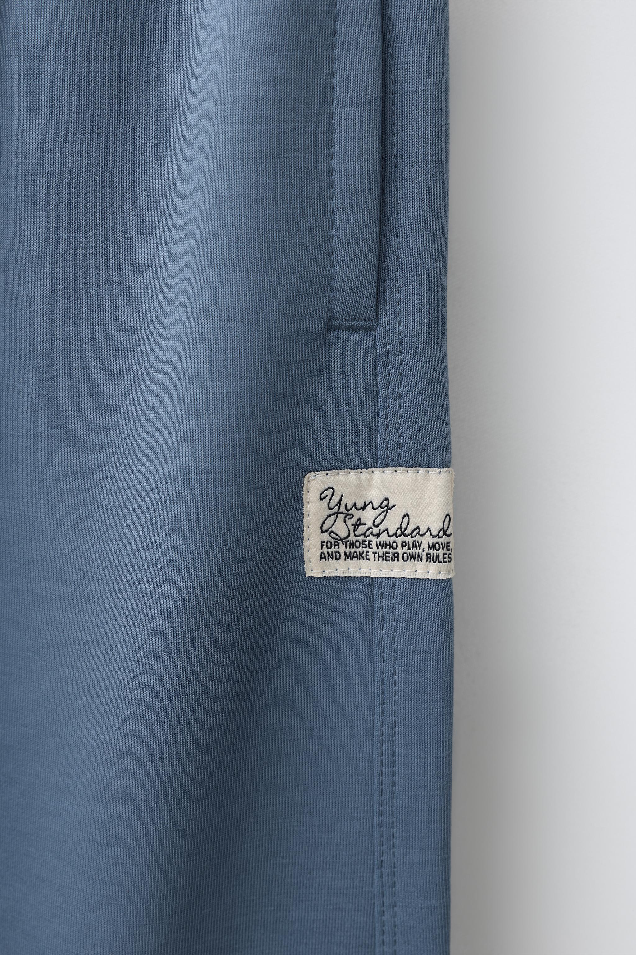 PANTALON EN MOLLETON DROIT INTERLOCK