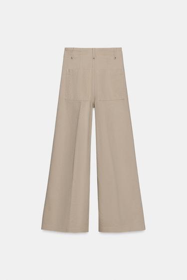 JEANS ZW COLLECTION WIDE LEG TIRO ALTO - Arena de Zara