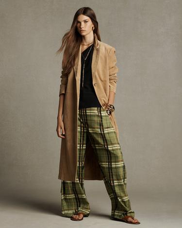 SUEDE LEATHER COAT ZW COLLECTION LIMITED EDITION - Beige by Zara