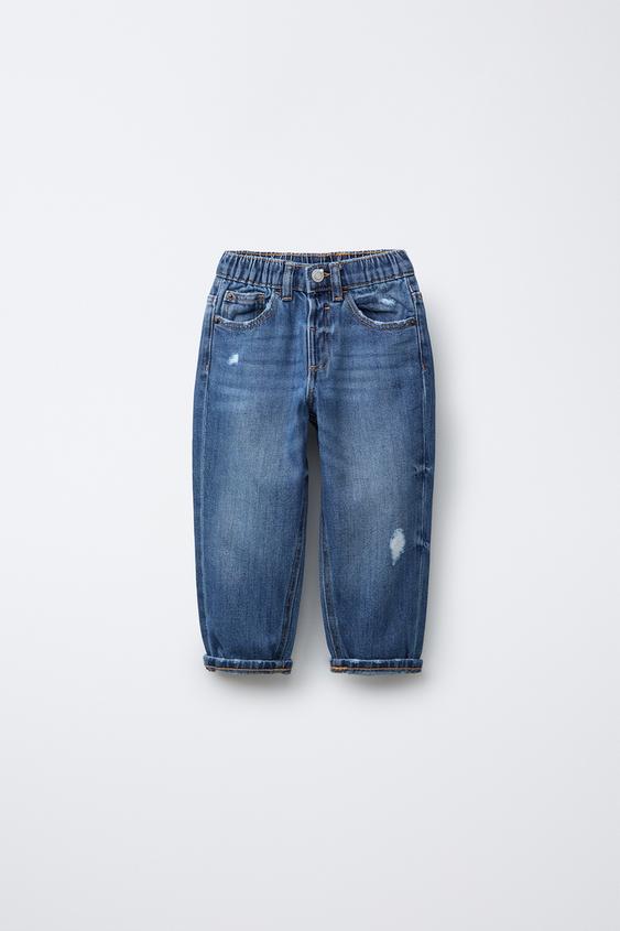 Pantalones Hip Hop Hombre Jeans ZARA Baggy Fit Con Rayas Hombre