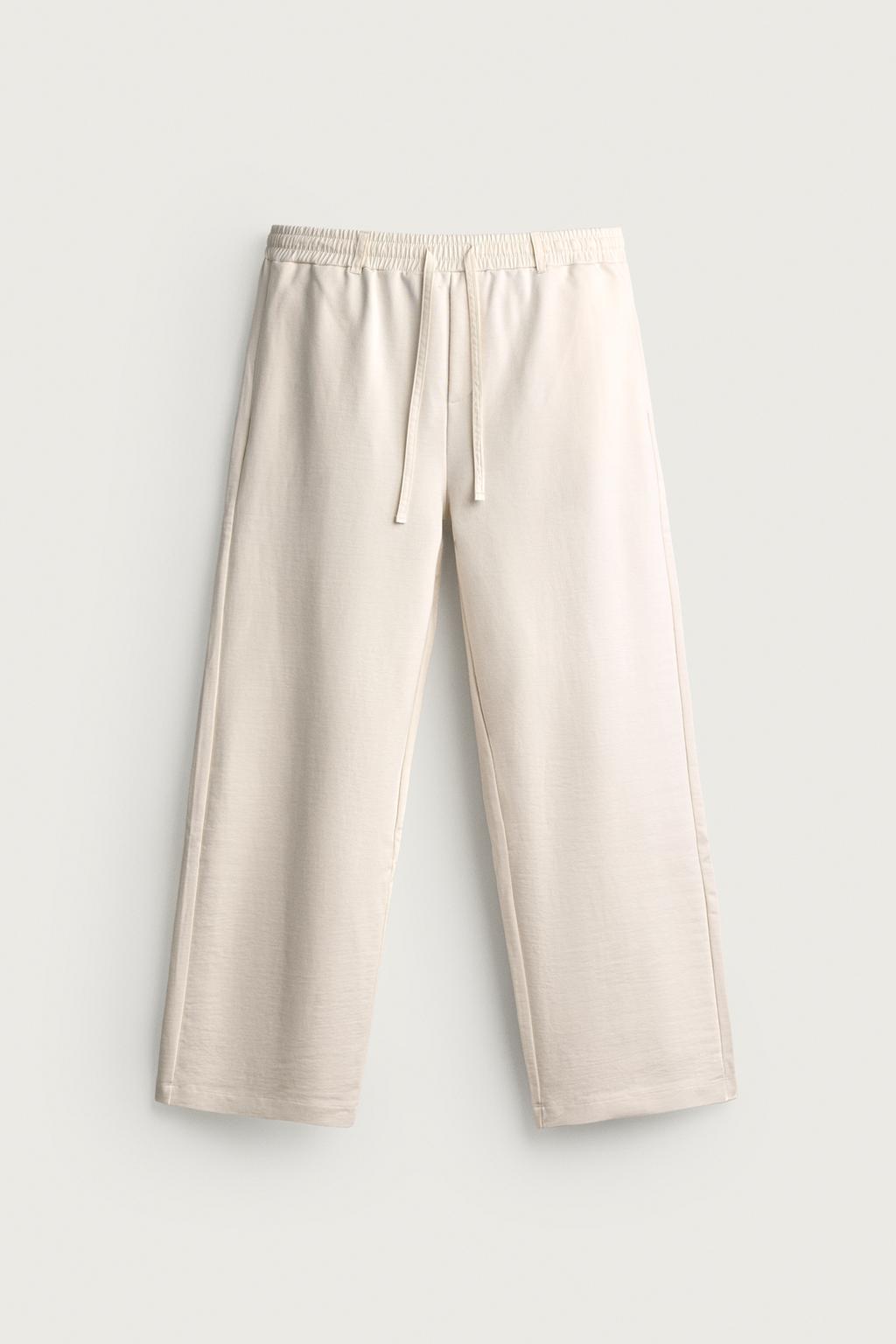 Contrast Waist Jogger Pants — Men's