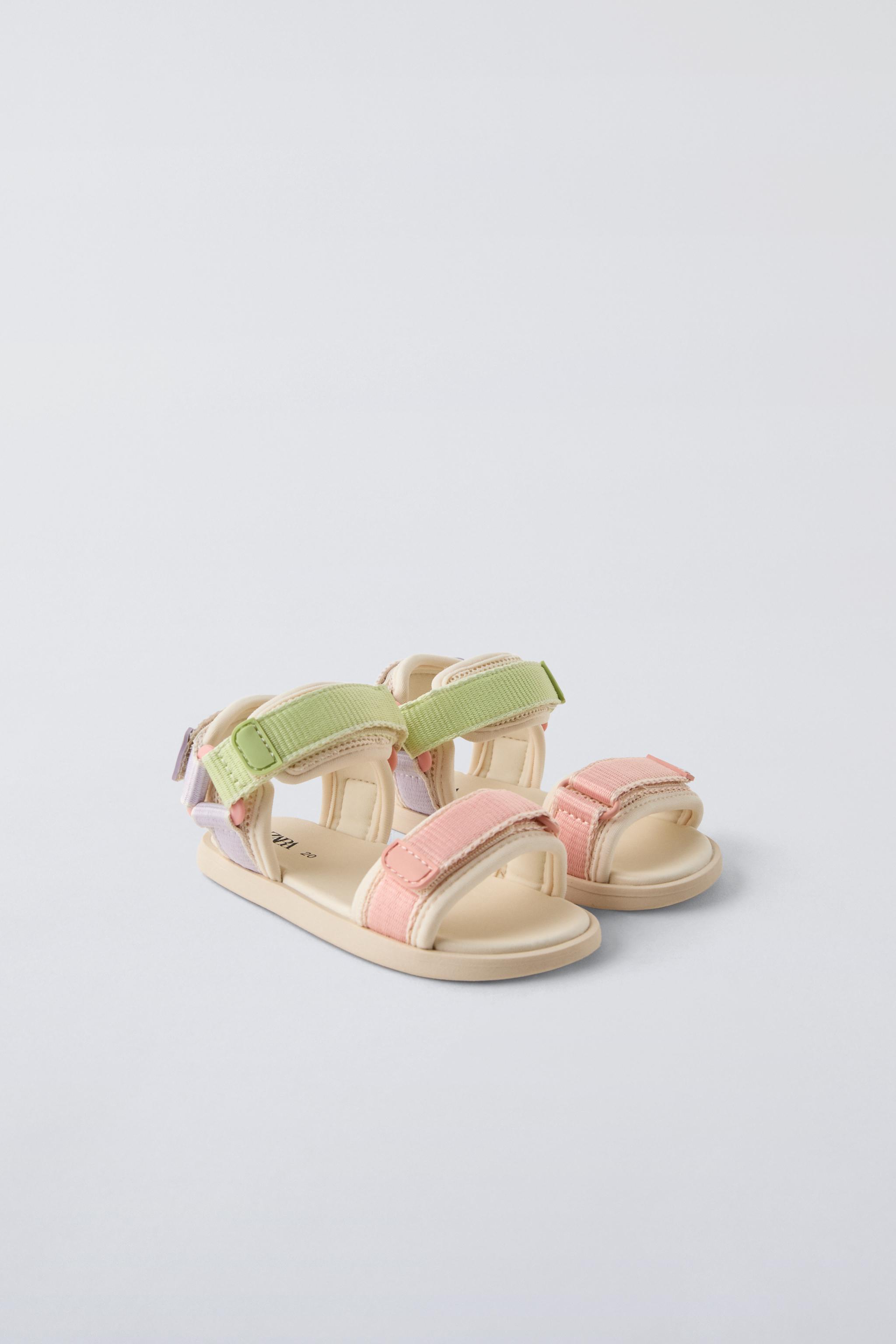 Zara girls sandals top
