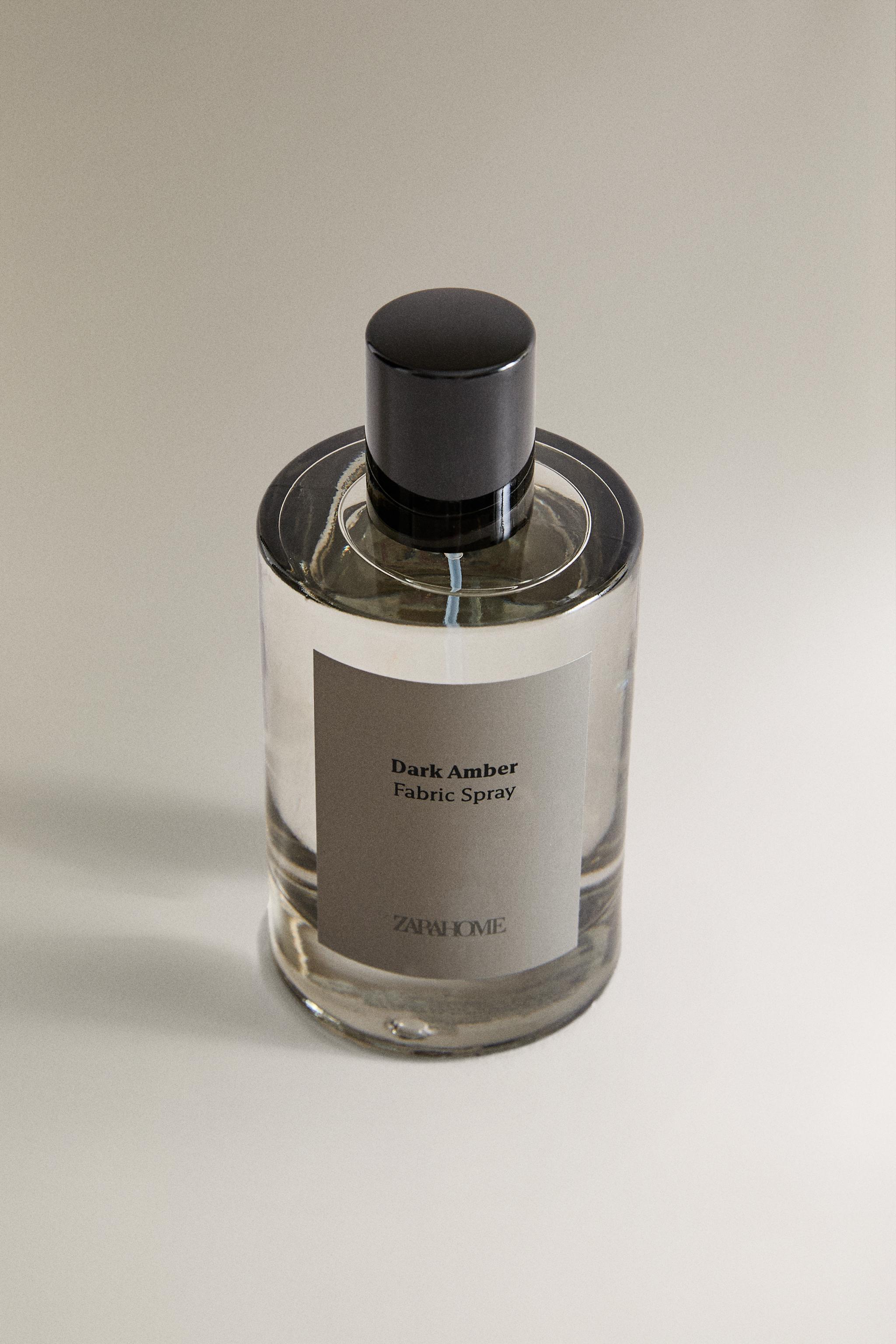 (100 ML) DARK AMBER FABRIC FRESHENER SPRAY — Brown / Taupe
