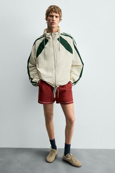 Zara 真皮運動鞋 - 沙棕色