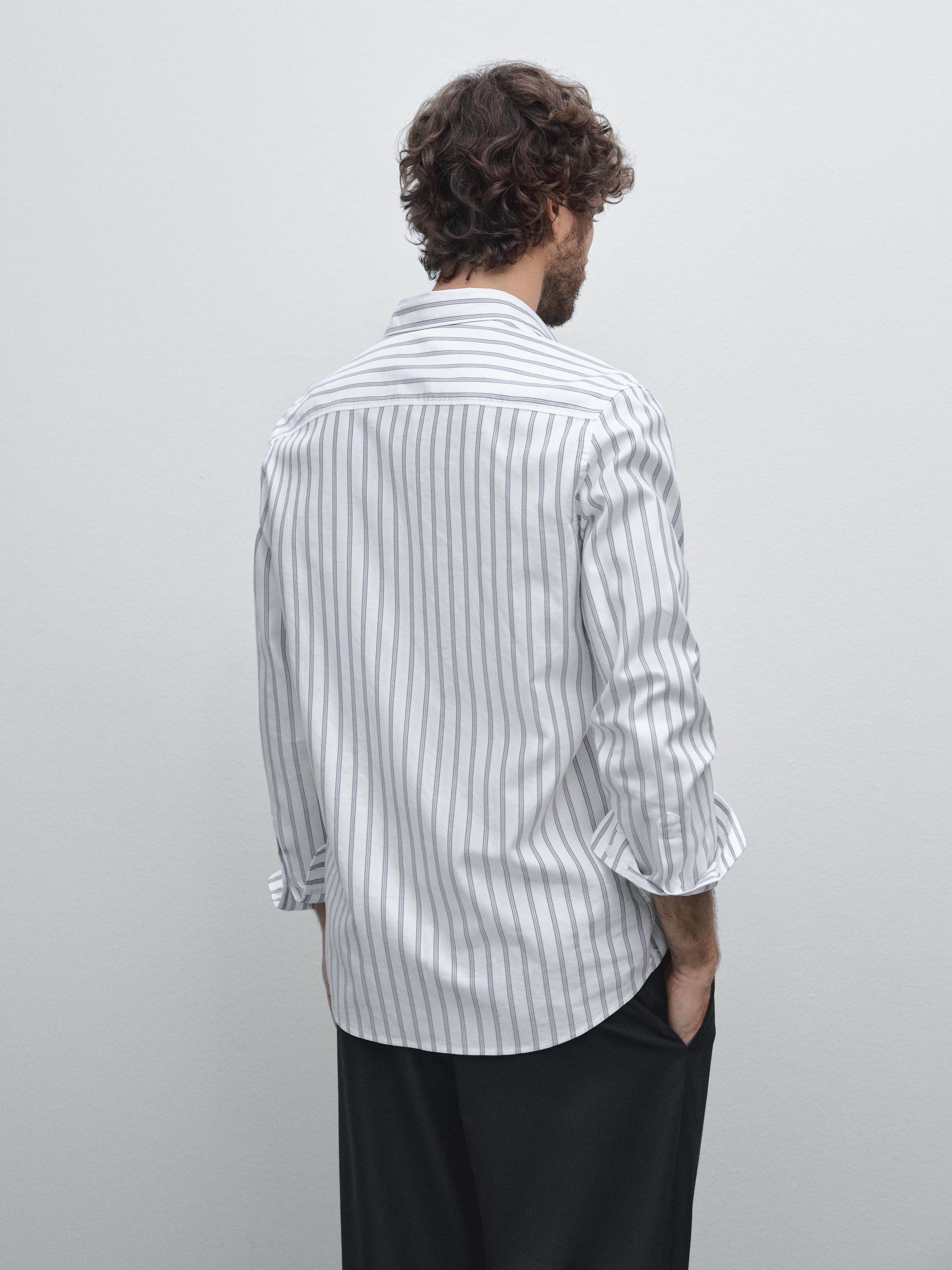 Chemise slim 100 % coton