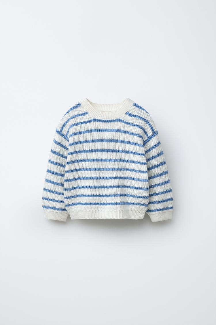 Zara Pulli Zara Sweatshirts Damen CHUNKY KNIT SWEATER