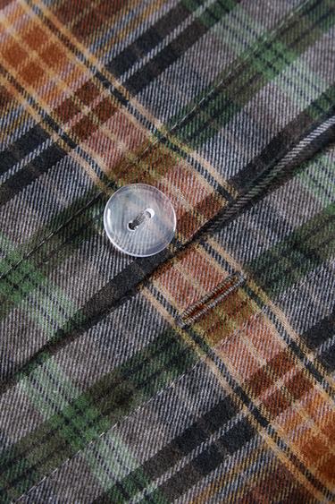 CHECK FLANNEL DUVET COVER - Blue by Zara