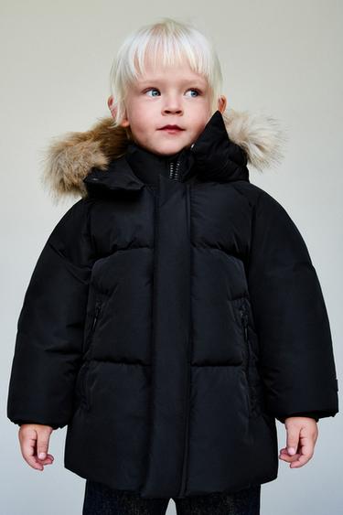 LONG WATER-REPELLENT AND WIND-RESISTANT FEATHER DOWN PUFFER JACKET - Black by Zara - Image 14
