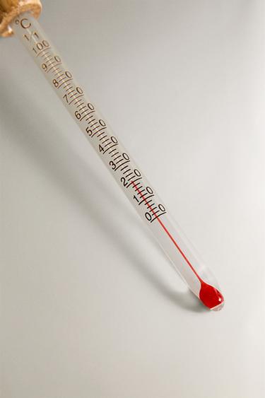 THERMOMÈTRE BOIS - Beige clair de Zara - Image 1