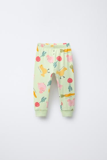 2-6 ANS/ PYJAMA FERME - Vert de Zara - Image 3