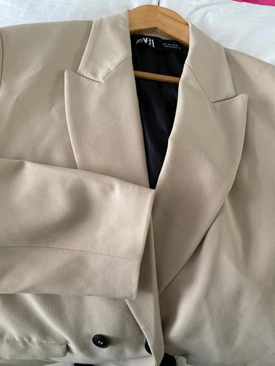 DOUBLE-BREASTED OVERSIZED BLAZER - Image 4