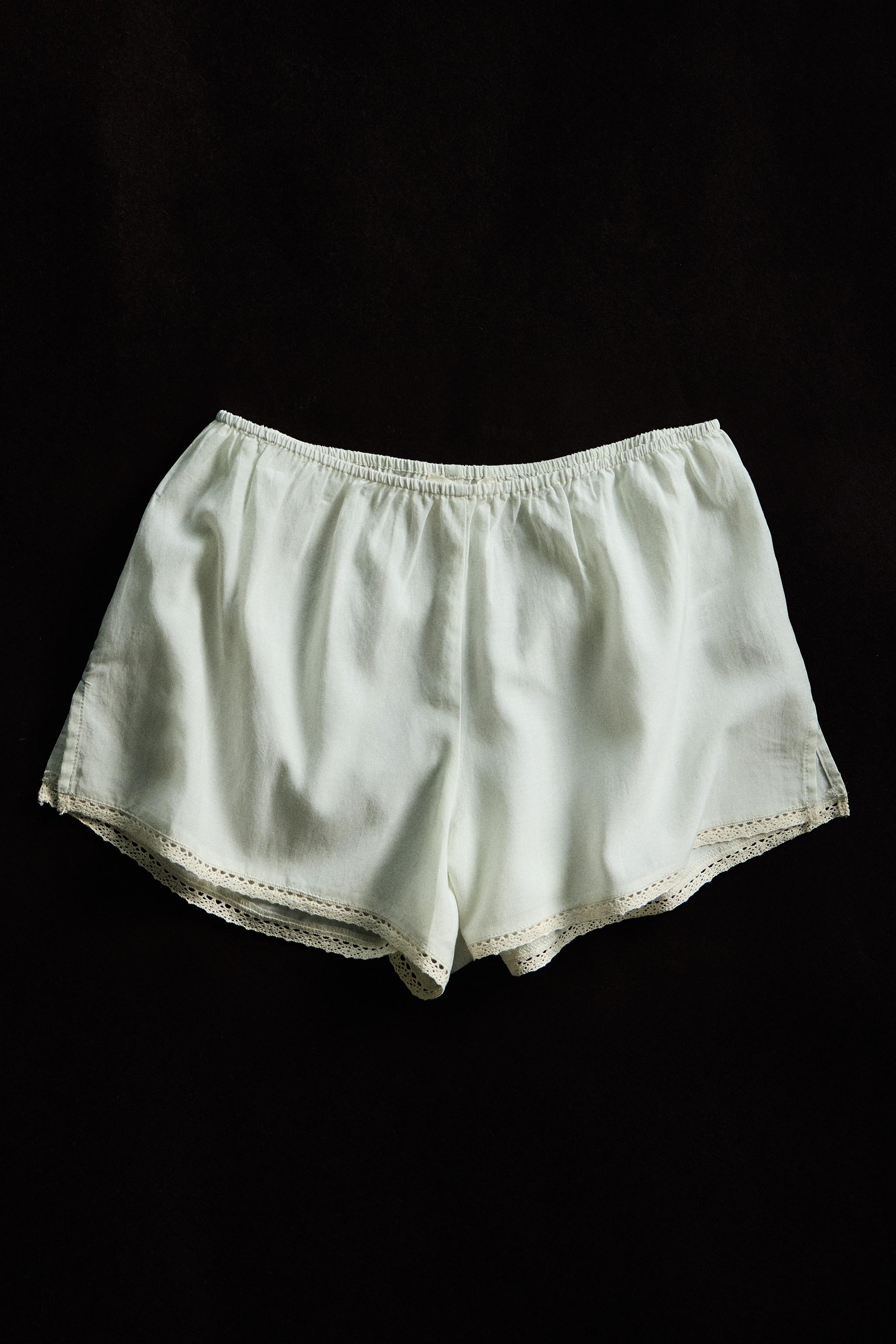 Женские шорты Zara COTTON LACE SHORTS — фото 5