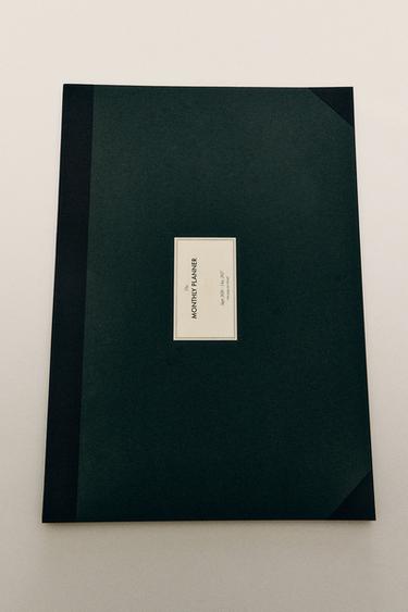 A3 MONTHLY PLANNER - أخضر الخاص بـ Zara
