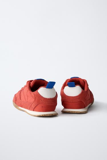 SOFT TRAINERS - Red by Zara - Image 5