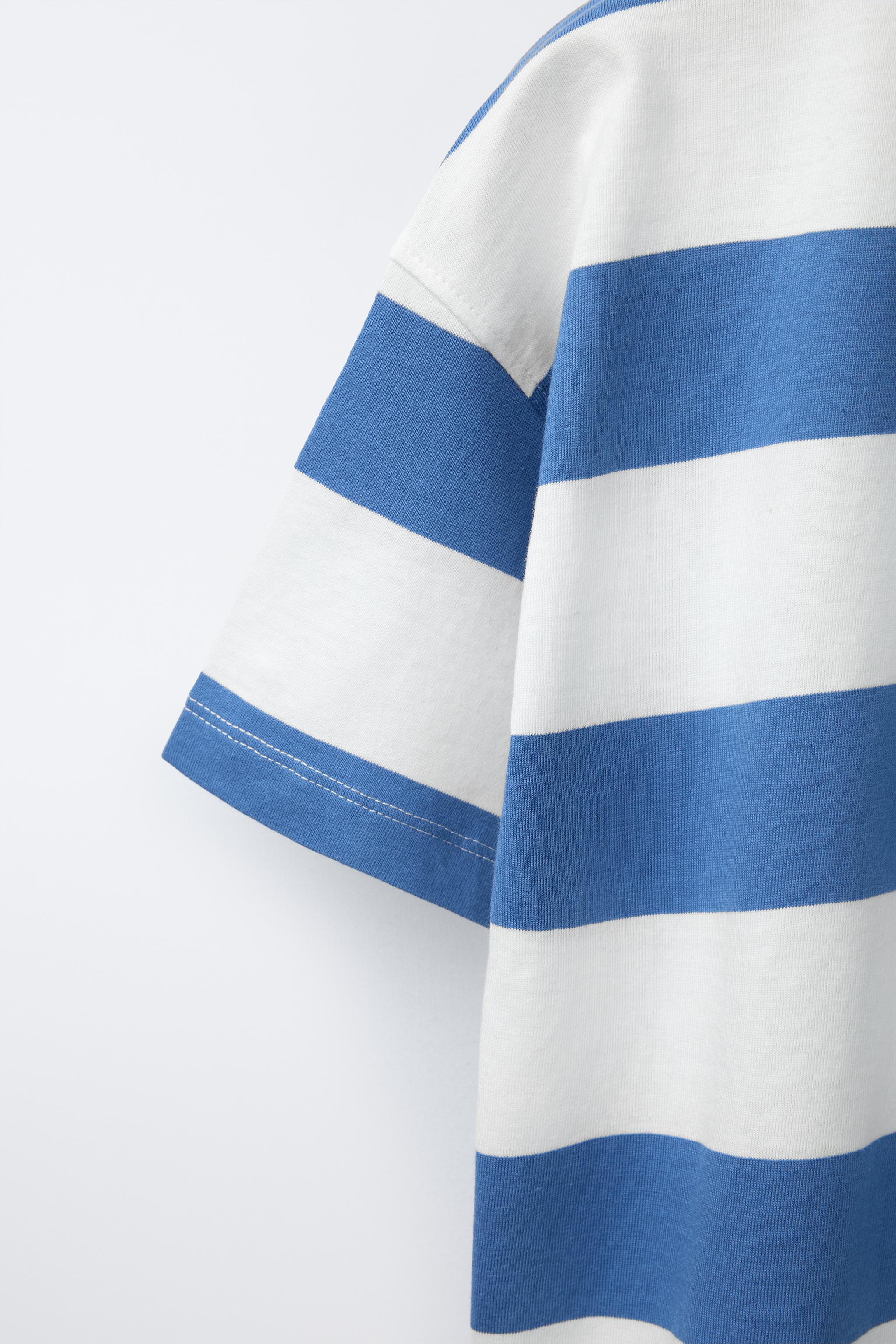 WIDE STRIPE T-SHIRT
