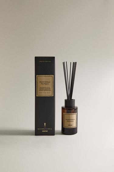 (200 ML) BLACK VANILLA REED DIFFUSERS - Black by Zara