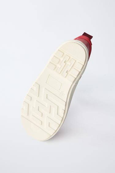 STRETCH WELLINGTON BOOTS - Red by Zara - Image 6