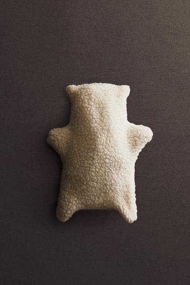 BOUILLOTTE OURS - Blanc cassé de Zara