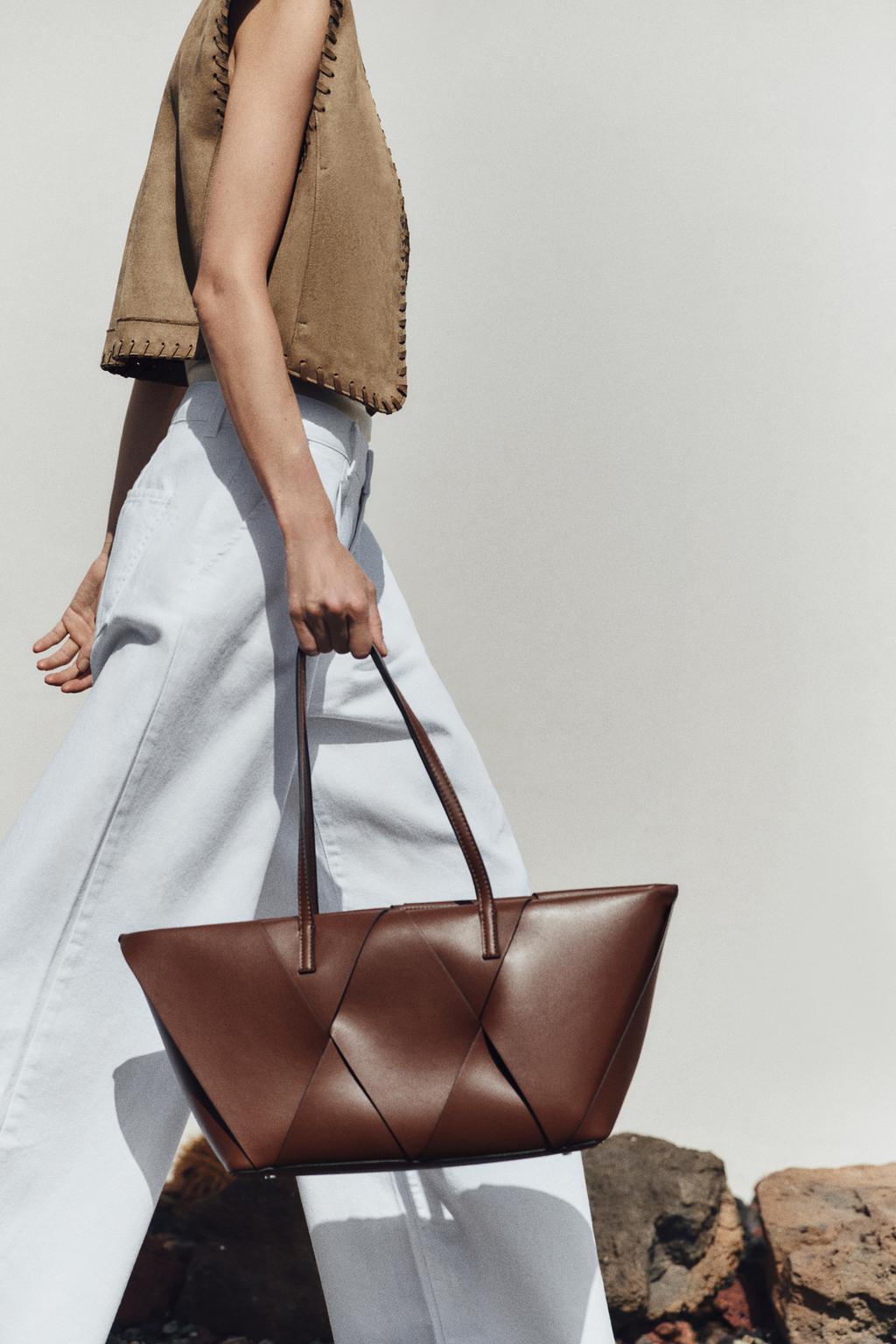 SHOPPER ENTRELAZADO ALARGADO